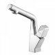 Chrome 360° Swivel  Pull-out Spout Basin Mixer Tap